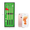 Desktop Mini Golf Putting Green Metal Club Ballpoint Pen Set